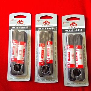 3 Dress Shoes Laces Brown